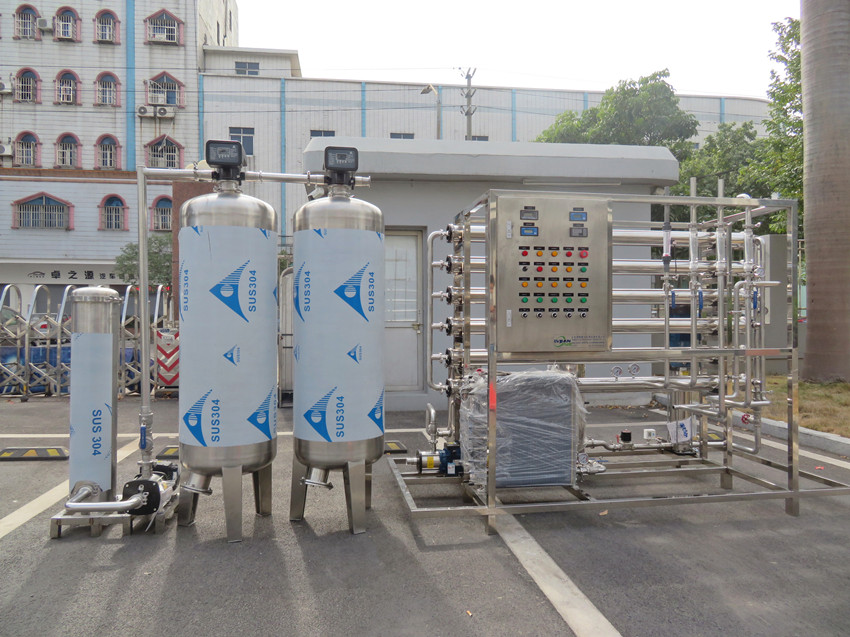 3T/H一級RO反滲透+EDI去離子水裝置,進口西門子EDI超純水設備